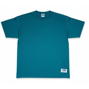 Vintage NWT 80's Discus Athletic Cotton Teal T Shirt Mens 2XL Made USA